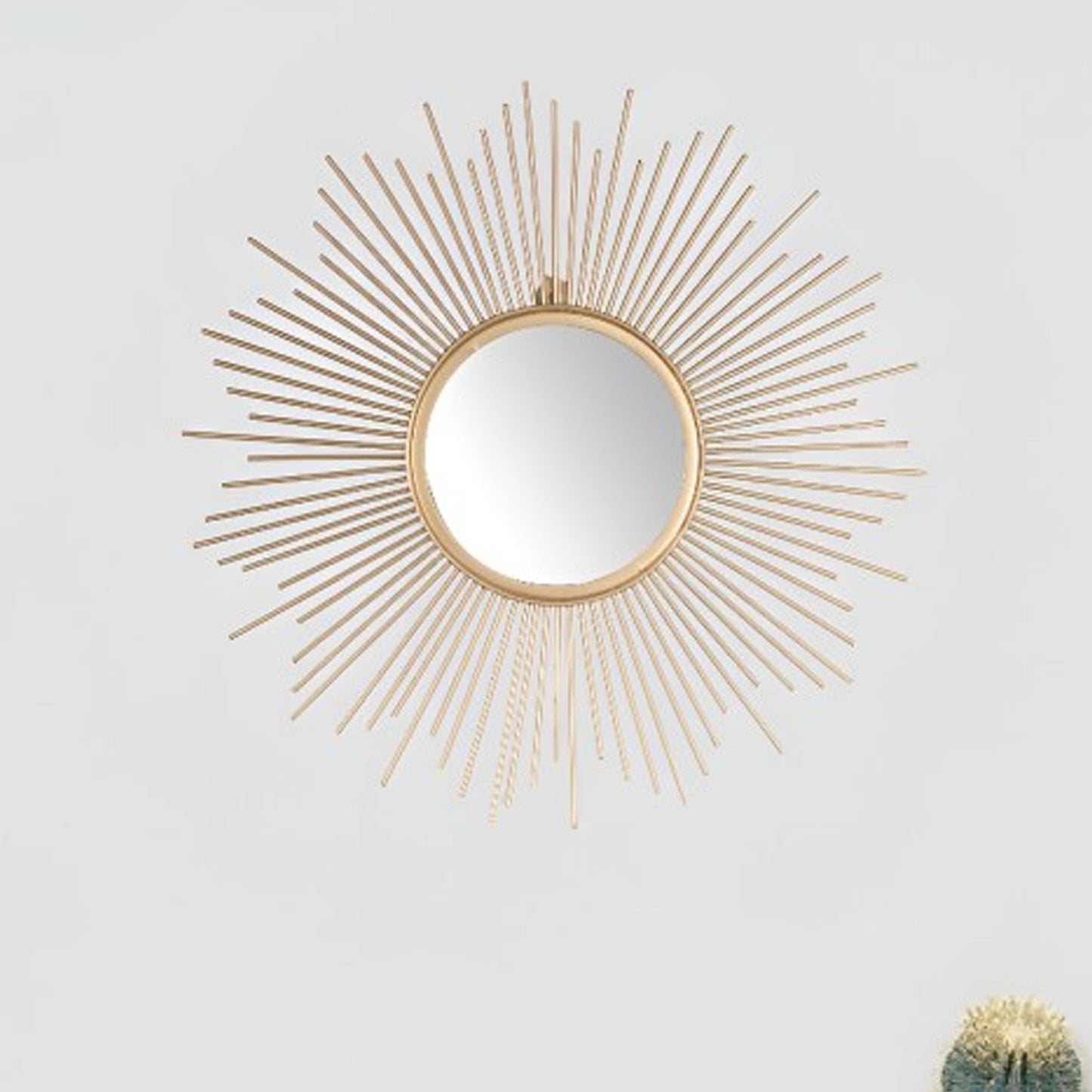 Luxe Radiance Sunburst Mirror