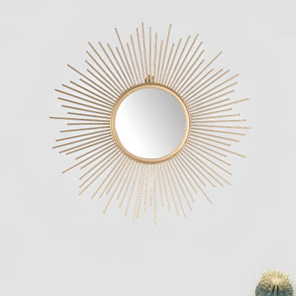 Luxe Radiance Sunburst Mirror