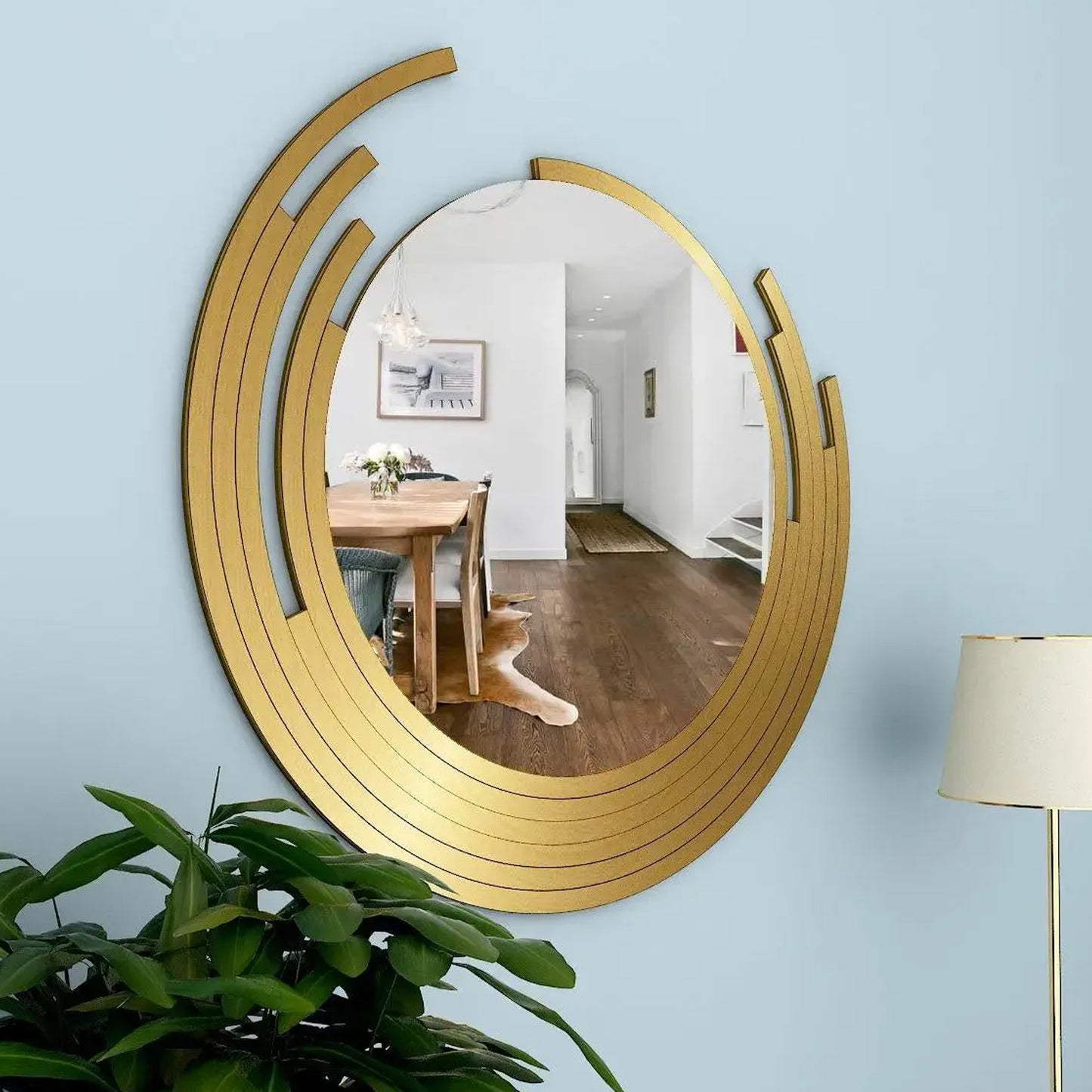 GOLDEN ECLIPSE MIRROR