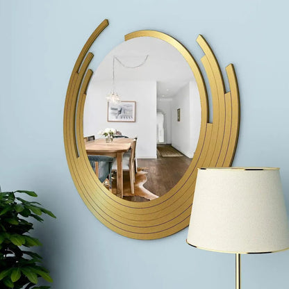 GOLDEN ECLIPSE MIRROR